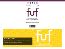 Tablet Screenshot of fuf.se